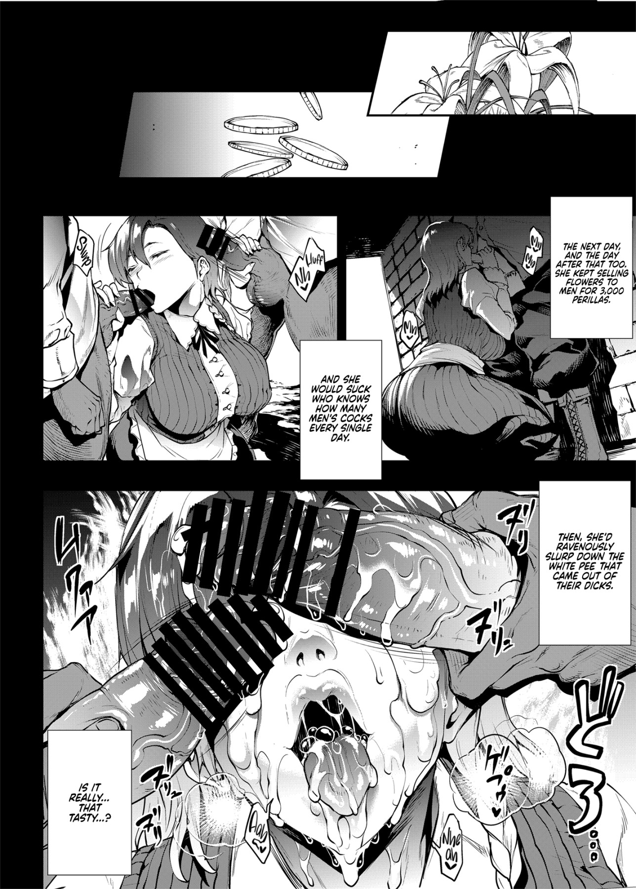 Hentai Manga Comic-Flower Vendor-Read-11